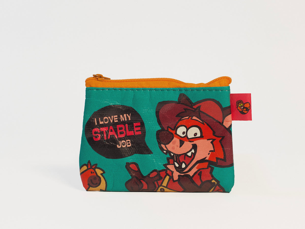 FOX with horse Sticker Purse